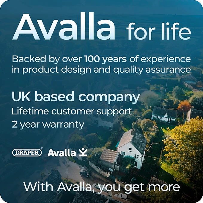 Avalla is a UK based company, backed by over 100 years of experience in product design and quality assurance.