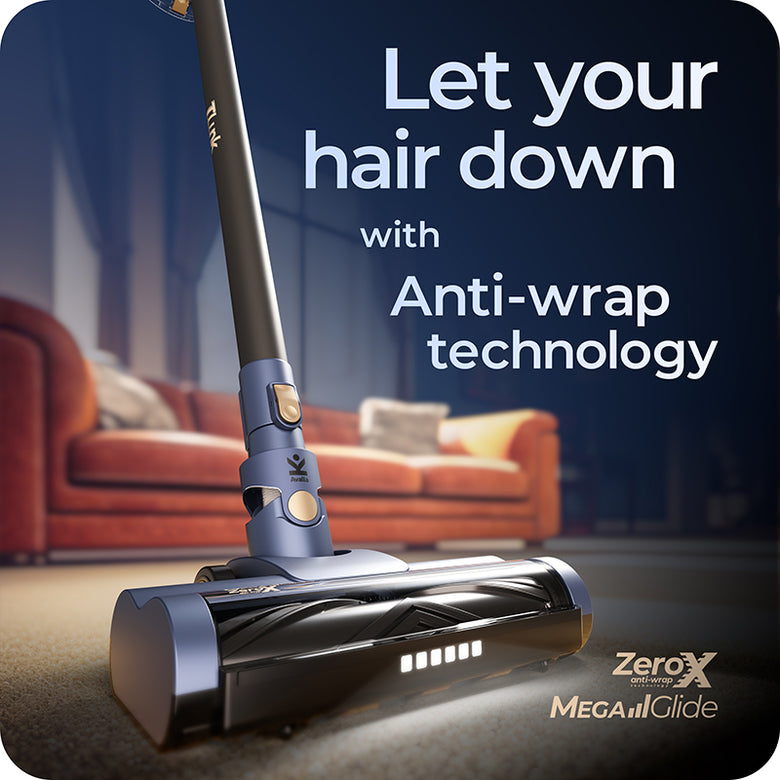 Avalla Mega-Glide Zero-X Anti Tangle Floor Brush - T.Link for D-3/D-50 Vacuum Cleaners