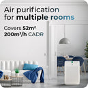 Avalla R-120 air purifier with True HEPA filter