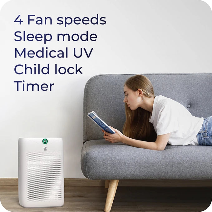 Avalla R-120 air purifier with True HEPA filter