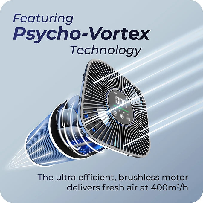 Avalla R-190 air purifier with True HEPA filter