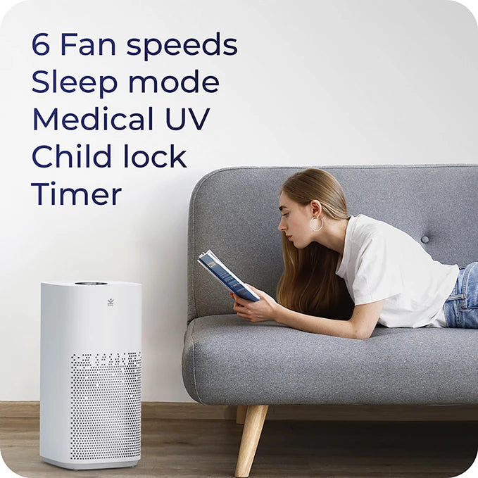 Avalla R-190 air purifier with True HEPA filter