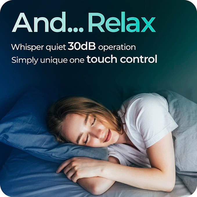 Purificador de aire Avalla R-2000 con filtro True HEPA