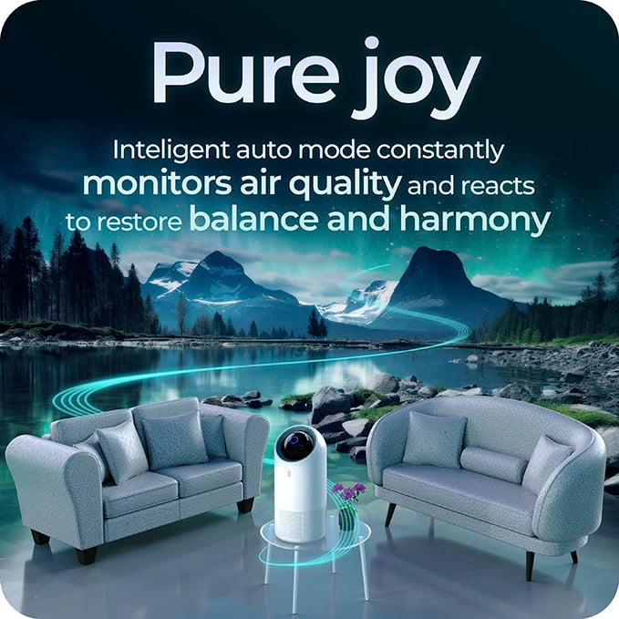 Refurbished Avalla R-2200 air purifier with True HEPA filter