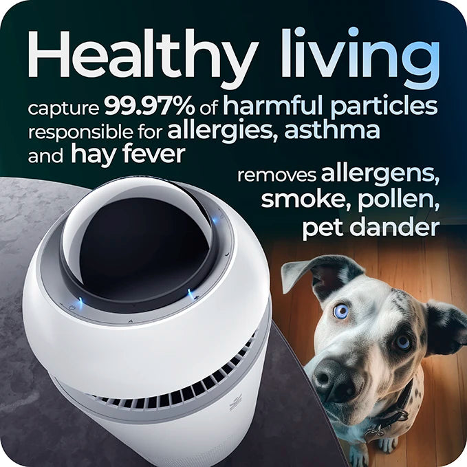 Avalla R-4000 air purifier with HEPA filter & ioniser - for medium/large rooms