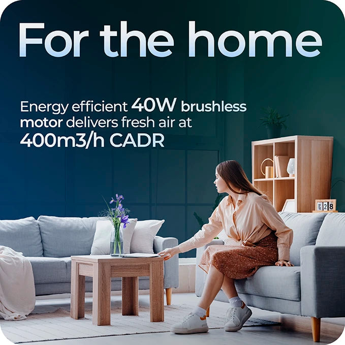 Refurbished Avalla R-4200 air purifier with True HEPA filter