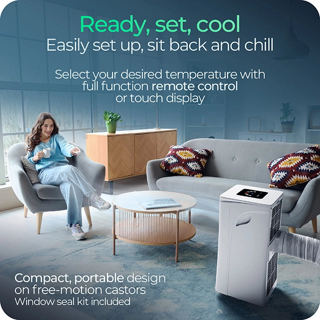 Refurbished S-290 3-in-1 powerful air conditioner & 24L dehumidifier - for multi-rooms