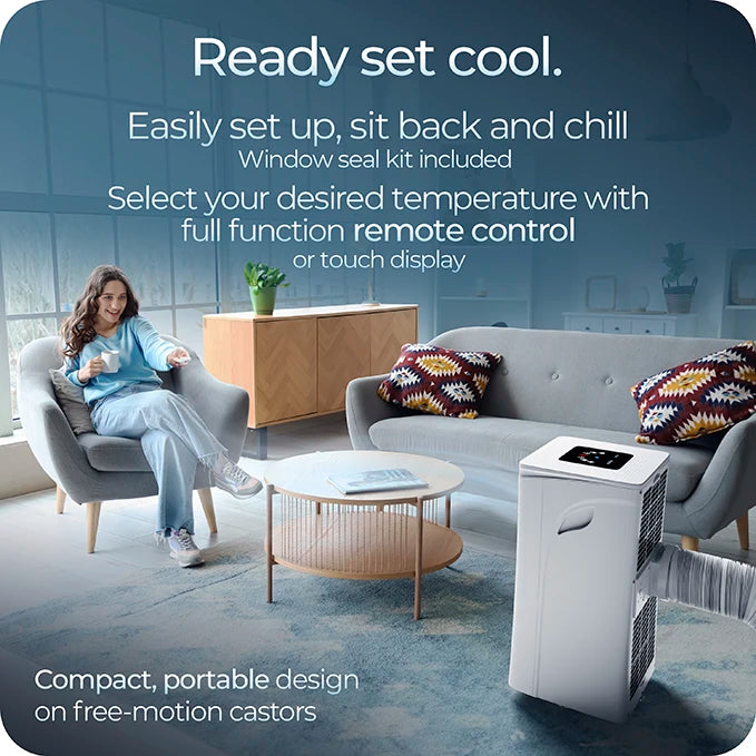 Avalla S-290 3-in-1 powerful air conditioner & 24L dehumidifier - for multi-rooms