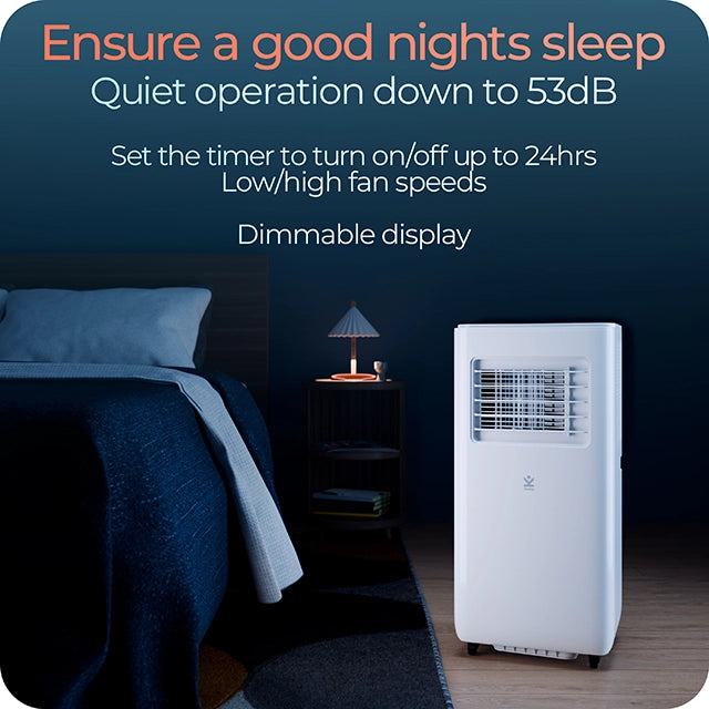 Refurbished S-360 4-in-1 powerful portable air conditioner & 26L dehumidifier - 10000BTU