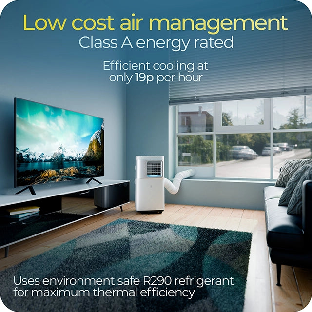 Refurbished S-550 4-in-1 automatic portable air conditioner & 19L dehumidifier