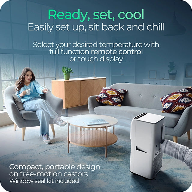 Refurbished S-550 4-in-1 automatic portable air conditioner & 19L dehumidifier