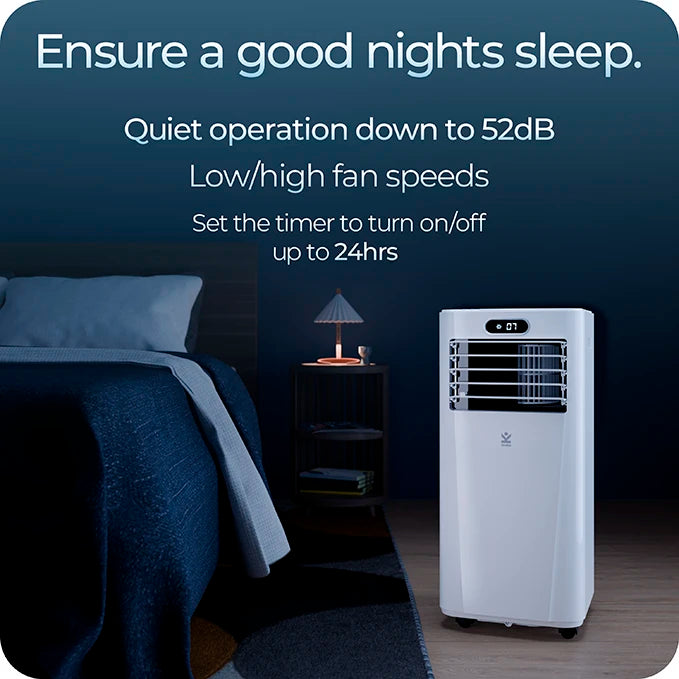 Refurbished S-95 3-in-1 portable air conditioner & 20L dehumidifier combo - for large rooms