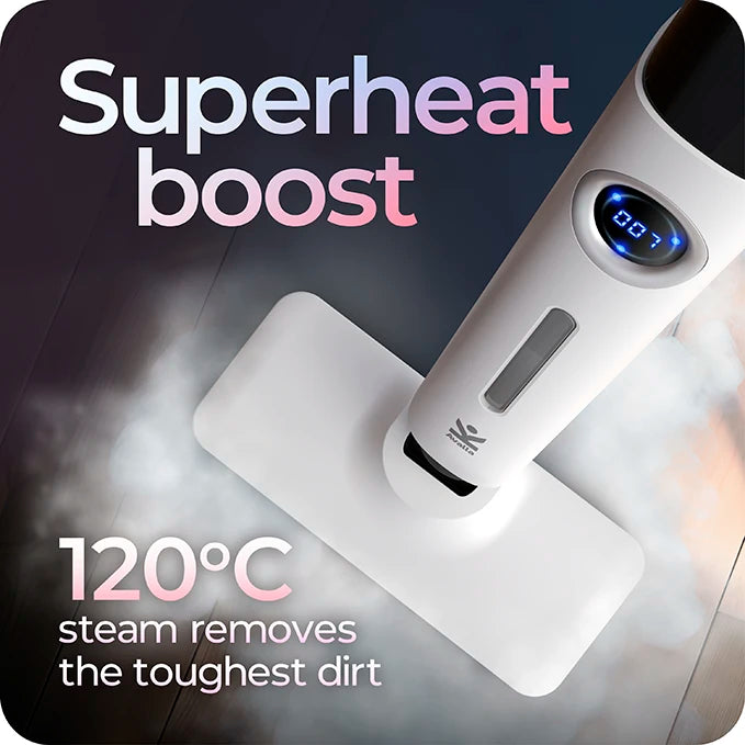 Refurbished Avalla T-20 high pressure steam mop - white