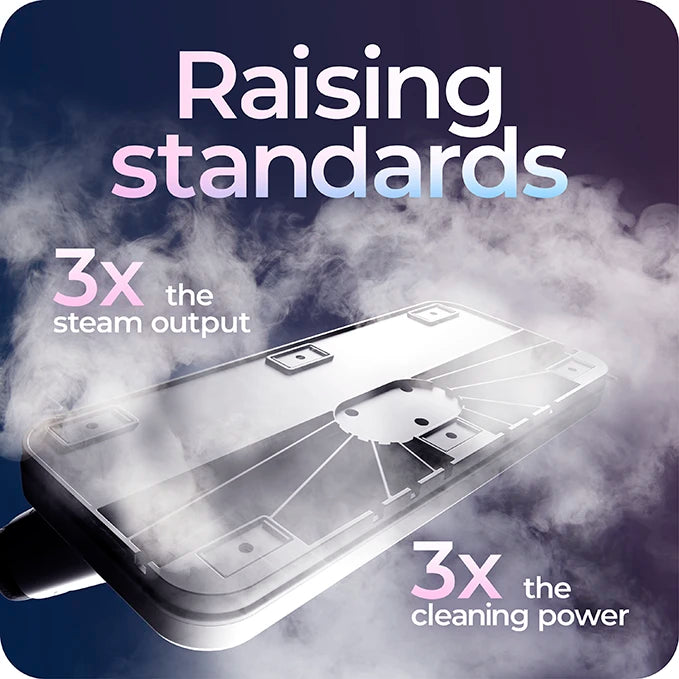 Refurbished Avalla T-20 high pressure steam mop - white