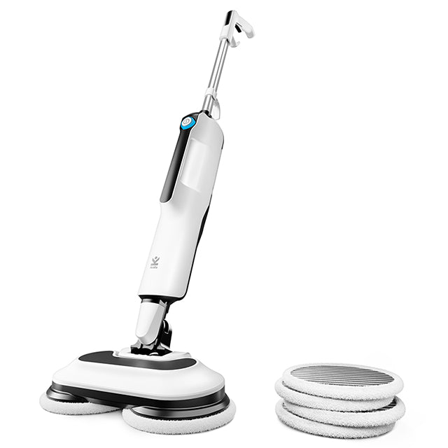 Avalla T-30 Automatic Steam & Scrub Mop with Dual Rotating Mop Pads - for Hard Floors