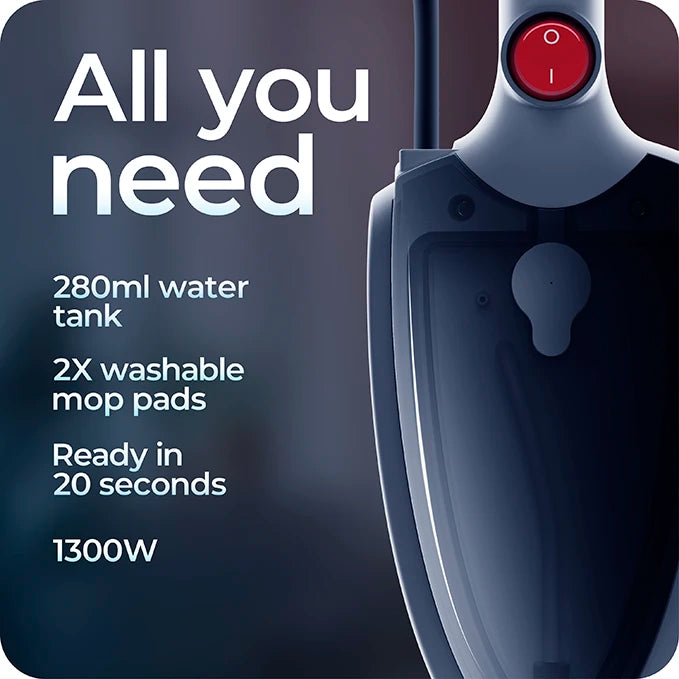 Avalla T-5 Hochdruck-Dampfmopp und Dampfreiniger