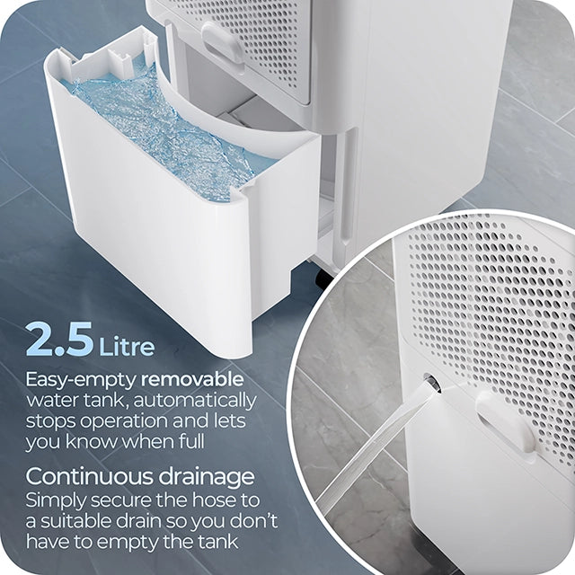 Refurbished Avalla X-125 smart low energy dehumidifier - 12l