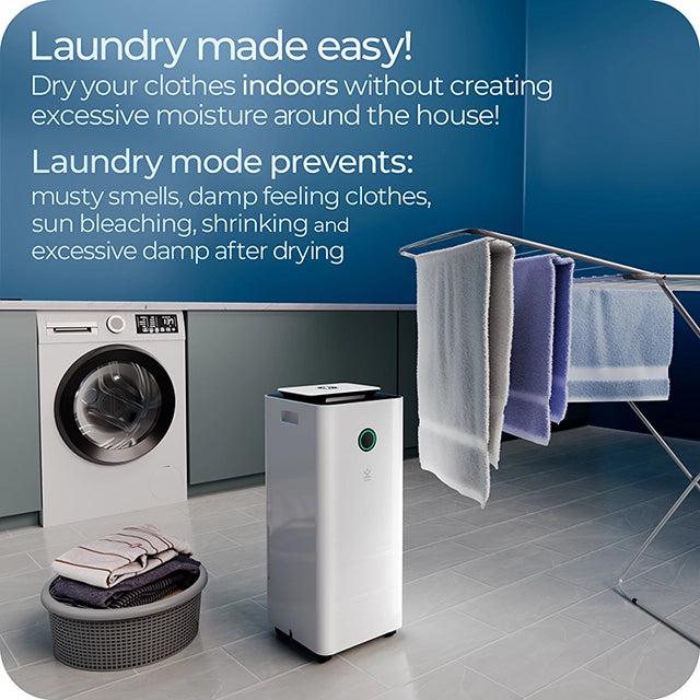 Refurbished Avalla X-150 smart medium eco dehumidifier - 16l