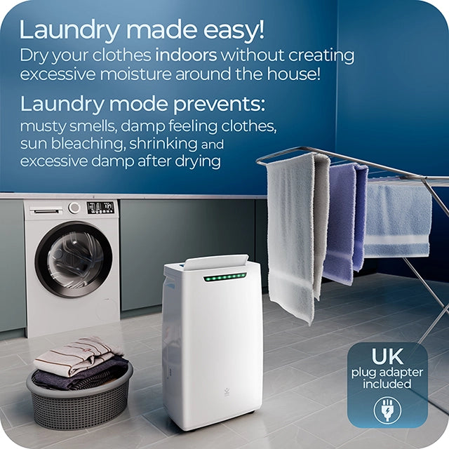 Refurbished Avalla X-200 smart large eco dehumidifier - 20l