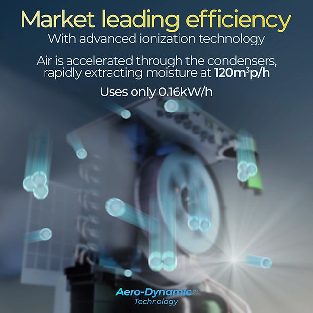 Avalla X-350 12L energy efficient dehumidifier & air purifier combo - for multi rooms